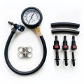 Fuel Pressure Test Kit - Fuel Pressure Gauge - 0-100PSI Fuel Injection Pump Pressure Tester Gauge Kit for Car, Motorcycle, Truck. 