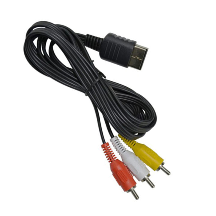 NEW%201.8M%20Composite%20AV%20Audio%20Video%20TV%20Adapter%20Cable%20for%20SEGA%20Dreamcast%20RCA%20Cord%20-%20Image%204