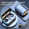 K70 Wireless Bluetooth Earphone Headphones Outdoor Sport Headset 5.3 With Charging Bin Display Touch Control Earbuds for Music.