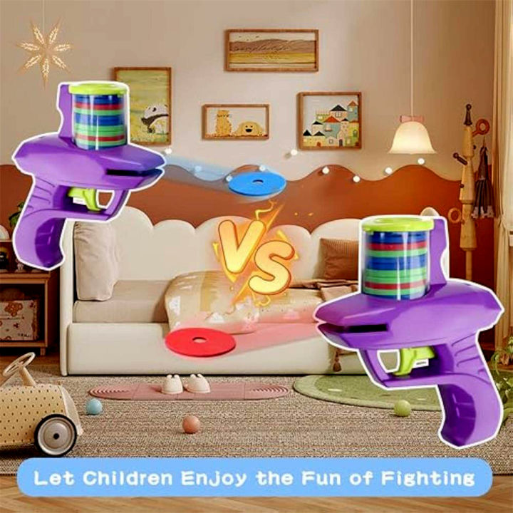 Kids%20Outdoor%20Game%20Foam%20Disc%20%20Toy%20Flying%20Disc%20Shooting%20Launcher%20%20Double%20Parent-child%20Interactive%20Children%20Toy%20-%20Image%204