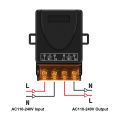 AC 110V 220V 30A Relay Wireless Remote Control Switch System RF 433Mhz Transmitter On Off  for Water Heaters Ceiling LED Lamp. 