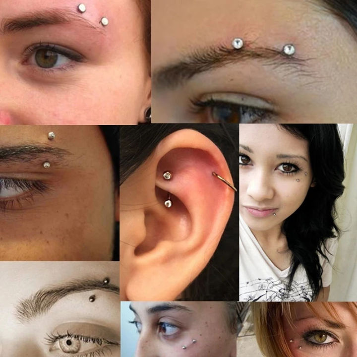5%20Pcs%20Stainless%20Steel%20Crystal%20Eyebrow%20Piercing%20Lot%20Tongue%20Piercing%20Snake%20Eyes%20Eyebrow%20Ring%20Mixed%20Snake%20Bite%20Piercing%20Lot%206/8mm%20-%20Image%202
