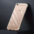 Vivo Y67 Soft Shock-Proof Jelly Back Cover, Transparent, Flexible Protection. 