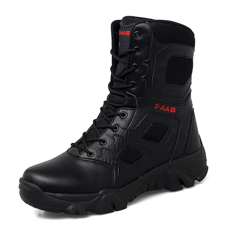 Men Tactical Boots Outdoor Women Shoes Desert Boot Training Unisex Ultrallight Safety Rapid Response Male Camping