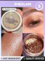 SHEGLAM Gleam Chaser Eyeshadow Topper-Brown Sugar 5 Colors Glitter Eyeshadow Powder Shimmer Finish Blendable Smooth Shiny Eyeshadow. 