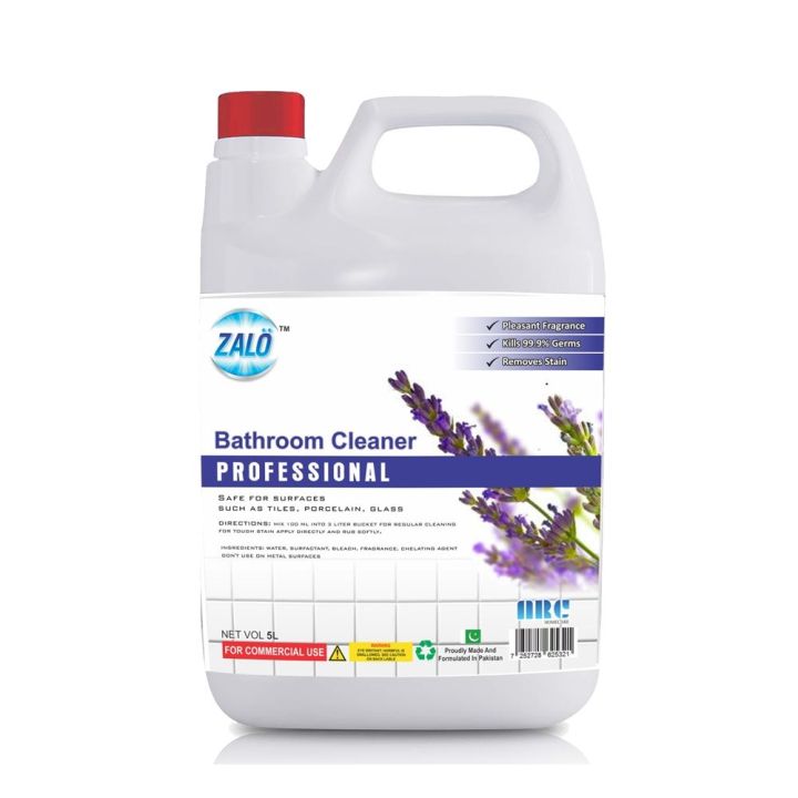 Bathroom Cleaner 5L | Advanced Thick formula | 10X Better germ protection | Removes tough stains