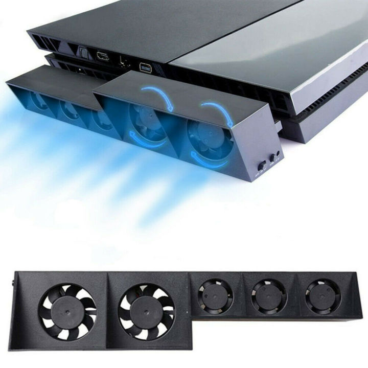 Fan Cooling Cooler For PS4 Pro Slim Game Console Playstation Play Station PS 4 Accessory Stand Support Base Holder Consola