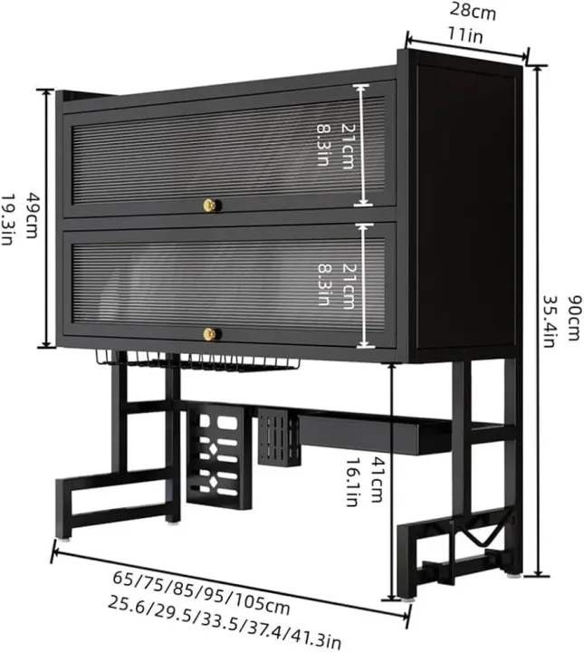 Double%20door%20dish%20rack%20-3%20tier%20over%20the%20sink%20dish%20drying%20rack%20with%20flip%20cover%20doors%20multifunctional%20countertop%20organizer%20adjustable%20metal%20kitchen%20rack%20with%20drainage%20cupboard%20storage%20(Double%20door%20dish%20rack)%20-%20Image%203