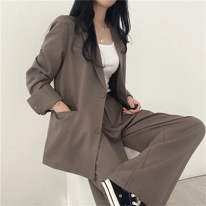 2026%20Spring%20New%20Women's%20Clothing%20Suit%20Jacket%20Casual%20Pants%20Set%20Wide%20Leg%20Suit%20Pants%20Elegant%20Office%20Lady%20Business%20Suit%20Set%20Blazers%20-%20Image%207