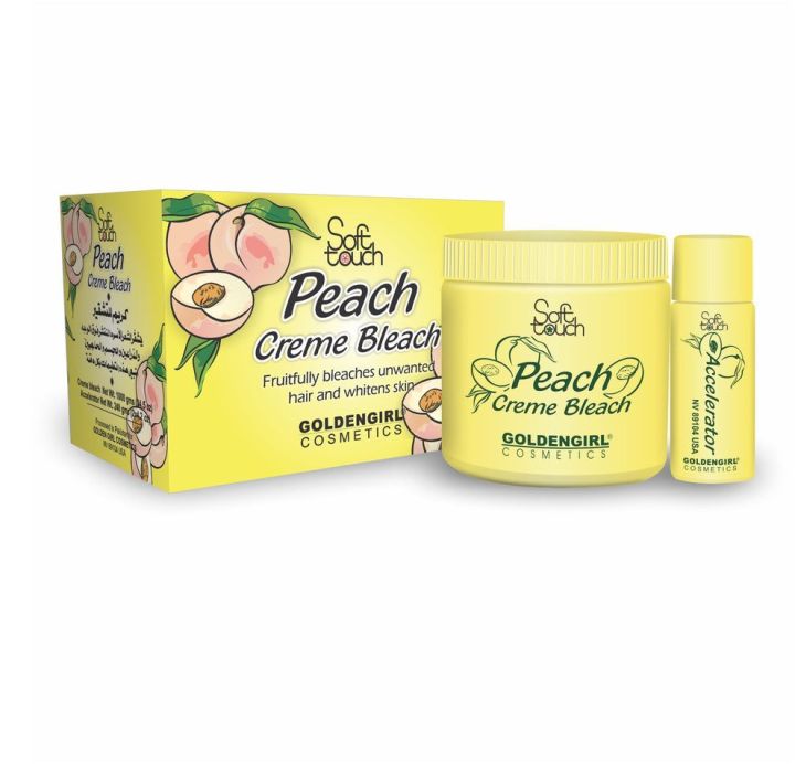 Peach Bleach Cream Available in 6 Different Sizes