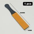 NEWGenuine Leather Straight Razor Folding Knife Sharpening Shave Sharpener Sharpening Belt polishing Leather and polishing paste. 