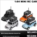 WLtoys RC Cars 1:64 Mini 6406 6406C HD Camera Car 120° Wide Angle 2.4G Mobile APP 720P Dual Control Mini Car Desktop toys.