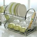 S shape dish rack/ kitchen organizer/ crockery stand. 
