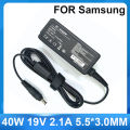 Laptop Adapter 40W 19V 2.1A 5.5*3.0mm laptop AC Adapter Charger For  Sense 630 pro 680 850 N145 N110 N102S X05 Notebook. 