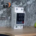 Voltage protection Device Dual Display 63A 230V Din Rail Adjustable digital Over Under Voltage Relay Surge Protector  Limit Over Current. 