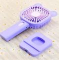 Cute mini fan for school  Portable USB Handheld Fan One-speed Strong Wind Mini Fan Outdoor Fan Cooler mobile holder  and sharpner. 