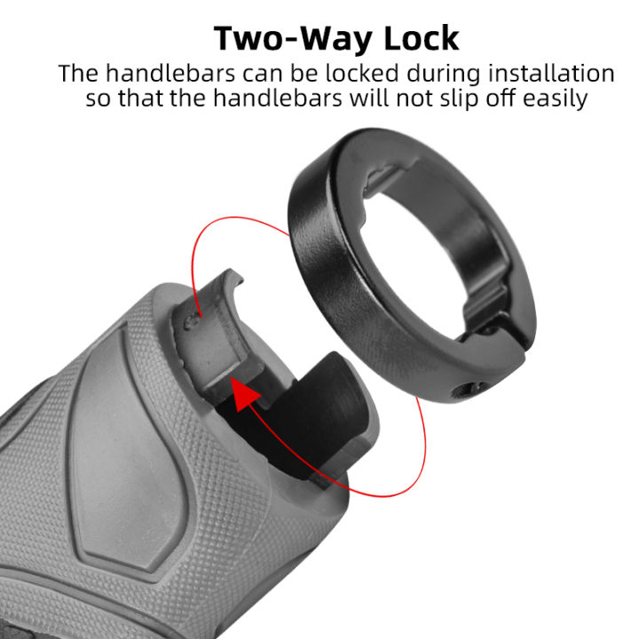 ROCKBROS%20Bicycle%20Grips%20Handlebar%20Double%20Lock%20Soft%20Shockproof%20%20Bike%20Handlebar%20Grips%20Riding%20MTB%20Road%20Cycling%20Ergonomic%20Grips%20-%20Image%205