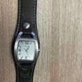 (A). Fossil JR-8130 Brown leather strap Women's Watch used good condition without original packaging. 