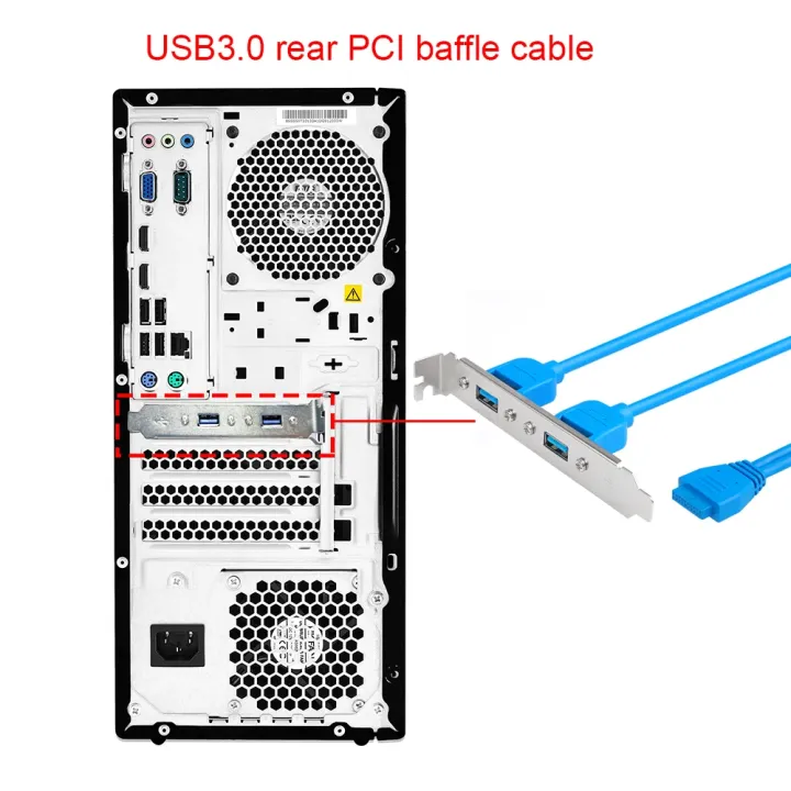 20-Pin%20Header%20Cable%20High%20Speed%20USB%203.0%20Back%20Panel%20Expansion%20Bracket%202%20Ports%20Motherboard%205Gbps%20Data%20Extension%20Cable%20-%20Image%205