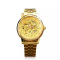 Dragon - Golden Mechanical Watch. 