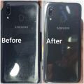 Samsung Galaxy S20 Plus (S20+) Back Transparent Smooth Sheet Edges Jelly Protector. 