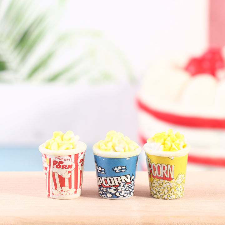 4PCS%20Miniature%20Dollhouse%20Popcorn%20Pretend%20Play%20Doll%20House%20Simulation%20Food%20-%20Image%203