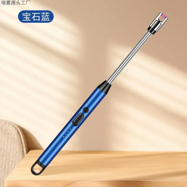 Modern%20Outdoor%20Portable%20Electric%20Kitchen%20Gas%20Lighter/Arc%20Lighter%20USB%20Rechargeable%20Long%20Lighter%20Windproof%20Candle%20Lighter%20Outdoor%20Plasma%20Flexible%20Neck%20(Multicolor)%20-%20Image%205