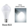 85-265V E27 PIR Motion Sensor Lamp 12W 15W 18W LED Bulb with Motion Sensor B22 Infrared Radiation Motion Detector Security Light. 