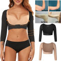 Upper Arm Shapers Compression Long Sleeves Women Arm Shapewear Humpback Posture Corrector Shoulder Breast Support Push Up Tops. 