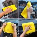 Cloth Car Microfiber Wash Towel Car Drying Cleaning Detailing Window Glass Double Layer Cleaning Cloth Car Wash Supplies 5/10pcs. 