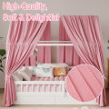 Bunk Bed Canopy 1/2-Piece Muslin Bunk Bed Canopy, Fabric Canopy for Bunk Beds Suitable for Bed Canopy, Bedroom Decoration.