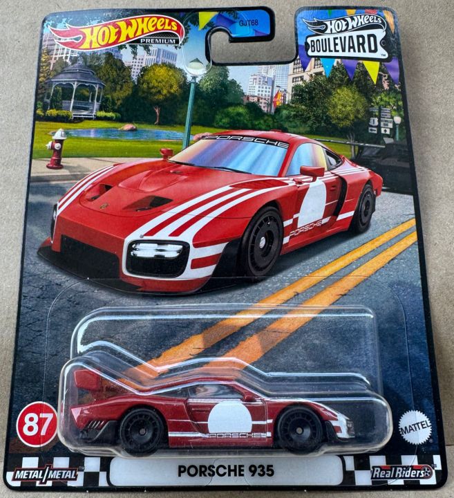 Hot Wheels Porsche 935-78 – Voiture Die-cast échelle 1:64 – Multicolore – Neuf