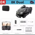 V88 Drone VR 8K Professional HD Dual Camera WIFI 5G GPS Obstacle Avoidance Photography Optical Flow Foldable Toy Holiday Gifts. 