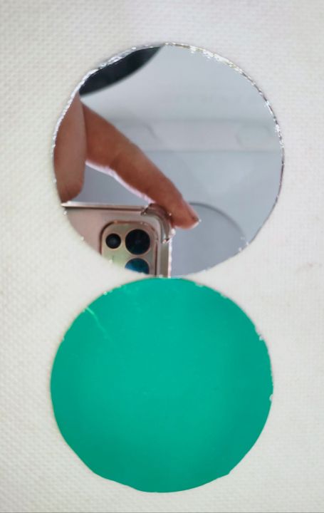 25 Pcs. 5cm or  2 Inches Round Shape Glass Mirrors For Diy and Arts and Crafts