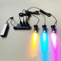 Led USB Spotlight 3W DC5V Jewelry Cabinet Showcase Counter Lamp Surface Mounted Ceiling Mini Spot Light Switch Interface Sticker. 