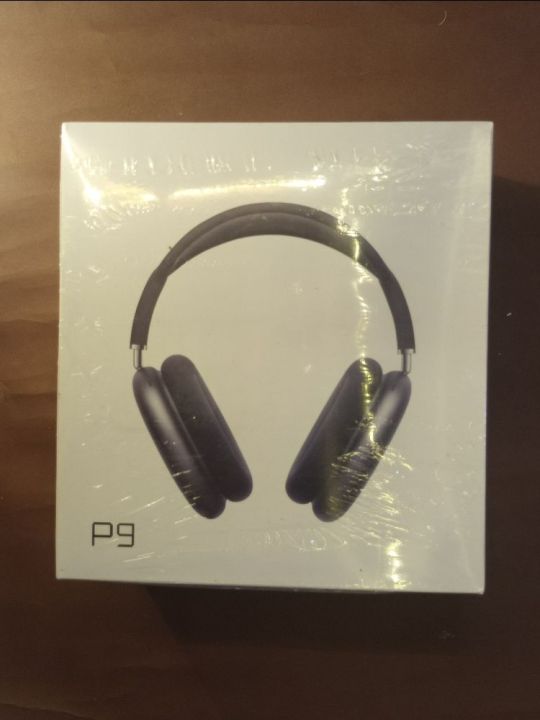 Apple Airpod Max P9 Pro Max Headphones Bluetooth 5.3, FM, AUX and SD card supported with premium packaging fully new seal box pack headphone