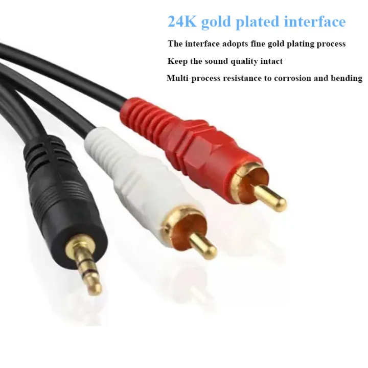 3.5mm%20to%202%20RCA%20Audio%20Video%20Cable%20Y%20Splitter%20Cable%20for%20PC%20DVD%20Computer%20TV%20Recorder%20Speakers%20-%20Image%205
