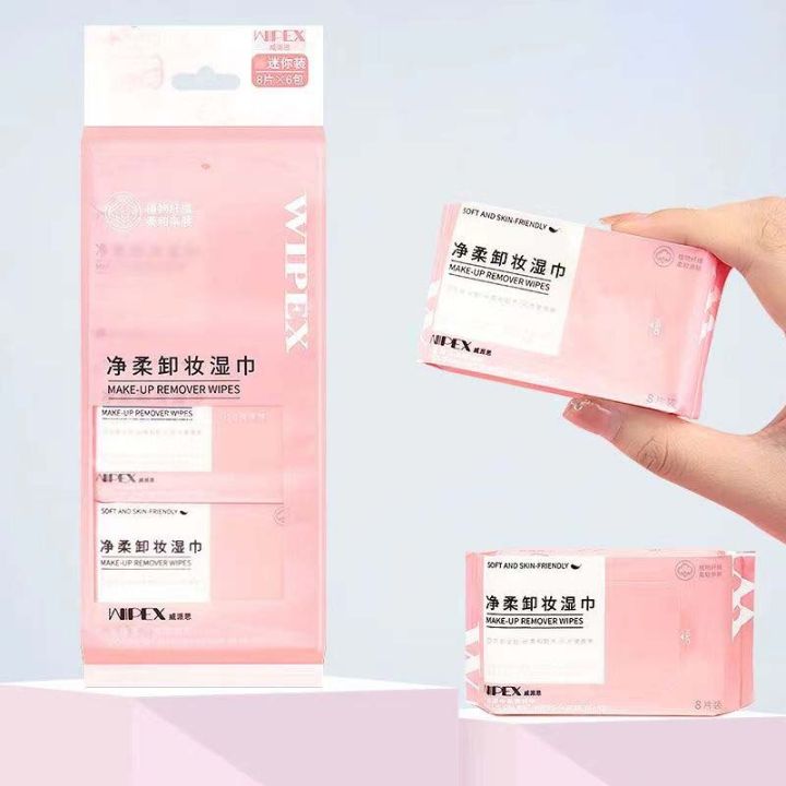 6%20Packs%20Individually%20Packaged%20Net%20Soft%20Makeup%20Remover%20Wipes%20Makeup%20Cotton%20Deep%20Cleaning%20Makeup%20Remover%20Cotton%20Portable%20-%20Image%203