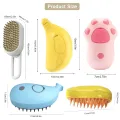 USB Rechargeable Cat Dog Grooming Comb With Electric Water Spray Spray Cat Brush for Washing Brushing for Short Long Haired Pets. 