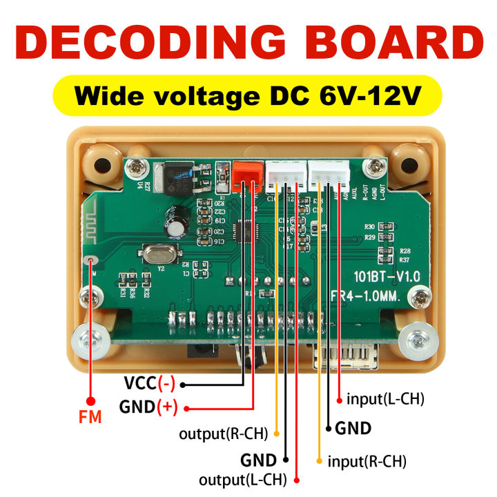 DC%2012V%20Car%20MP3%20WMA%20Decoder%20Board%20Audio%20Module%20USB%20TF%20FM%20Radio%20LINEIN%20Bluetooth%205.0%20Wireless%20Music%20MP3%20Player%20With%20Remote%20Control%20-%20Image%203