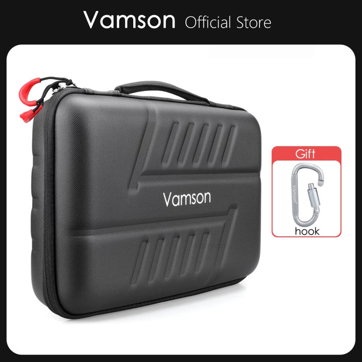 Vamson%20Large%20Waterproof%20Carrying%20Case%20PU%20for%20%20Hero%2011/10/9/8/7/6%20for%20%20OSMO%20Action%20Camera%20for%20insta360%20x3/x2%20Hard%20Shell%20-%20Image%202
