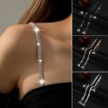 Non-Slip Rhinestone Bra Straps Off-the-shoulder Adjustable Bra Shoulder Belts Removable Decorative Underwear Shoulder Strap.