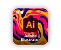 Adobe illustrator in latest version software. 