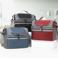 2026Multifunction Oxford Large Capacity Cooler Bag Waterproof Portable Zipper Thermal Lunch Bags for Outdoor Picnic Food Storage.