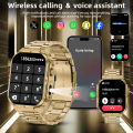LIGE Men Smart Watch New Bluetooth Call 2.01'' Large Screen Flashlight Watches Waterproof Outdoor Sport Fitness Smartwatch Women.