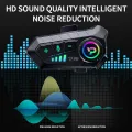 Kebidumei Motorcycle Helmet Headset Handsfree Call 2000mAh Stereo Anti-Interference Waterproof Music Player Wireless Earphone. 
