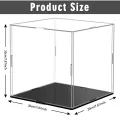 4 Sizes Acrylic Display Box Transparent Storage Organizer Clear Assemble Show Case for Toy Figures Car Model Collectibles. 