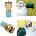  Tank Refill Adapter Gas Cylinder Canister Filler Coupler Brass Accessories,Outdoor Gas Cylinder Adapter,Gas equipment. 