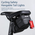 ESLNF Waterproof Bike Saddle Bicycle Under Seat Bag Bicycle Bike Mini Rear Tail Seatpost Saddle Bag Bicycle for Bike. 