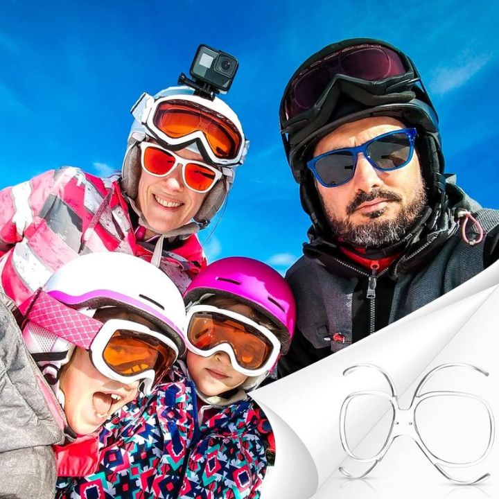 Tolex Ski Goggles Rx Insert Optical Adaptor TR90 Flexible Bendable ...